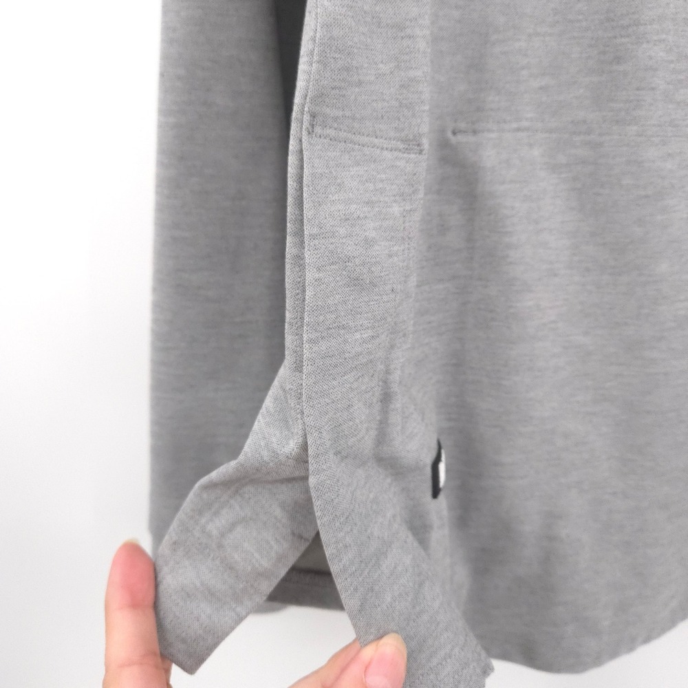 Bylt Fairway Quarter Zip Womens Size M Grey Performance Long Sleeve - Picture 6 of 12